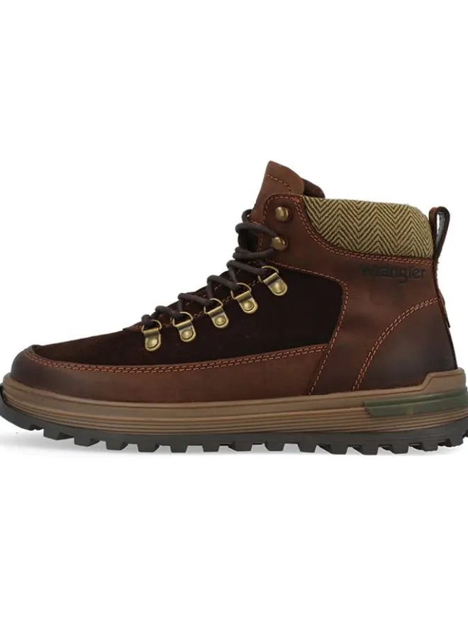 Wrangler Stiefel & Boots^Leder-Boots "Tommy" in Braun