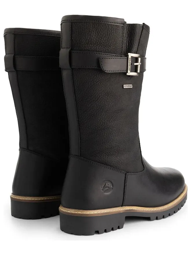 Leder-Boots "Troms" in Schwarz>TRAVELIN' Sale