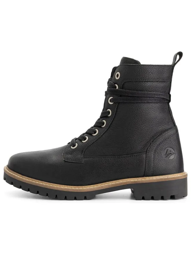 Leder-Boots "Trongsberg" in Schwarz>TRAVELIN' Sale