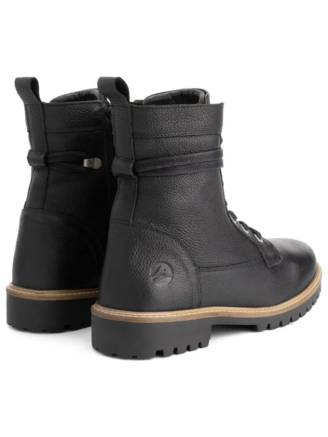 Leder-Boots "Trongsberg" in Schwarz>TRAVELIN' Sale