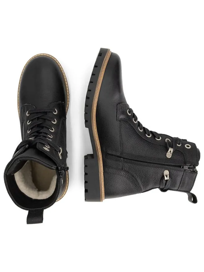 Leder-Boots "Trongsberg" in Schwarz>TRAVELIN' Sale