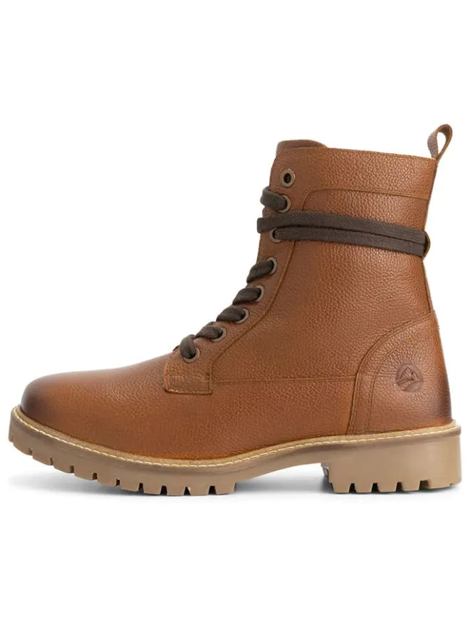 TRAVELIN' Stiefel & Boots^Leder-Boots "Trongsberg" in Hellbraun
