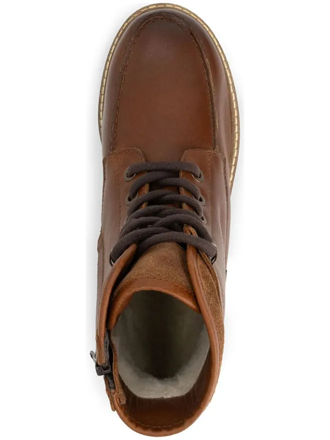 TRAVELIN' Stiefel & Boots^Leder-Boots "Tronstad" in Hellbraun