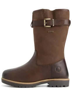Leder-Boots "Vadso" in Braun>TRAVELIN' Discount