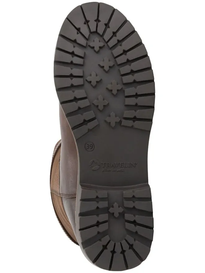 Leder-Boots "Vadso" in Braun>TRAVELIN' Discount