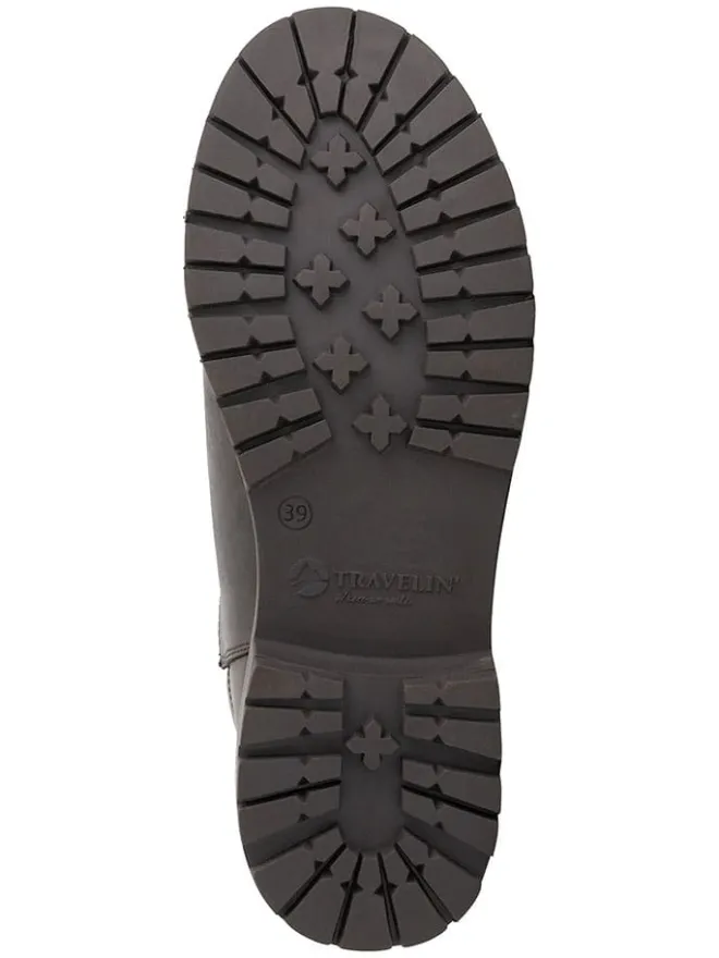Leder-Boots "Vaerum" in Braun>TRAVELIN'