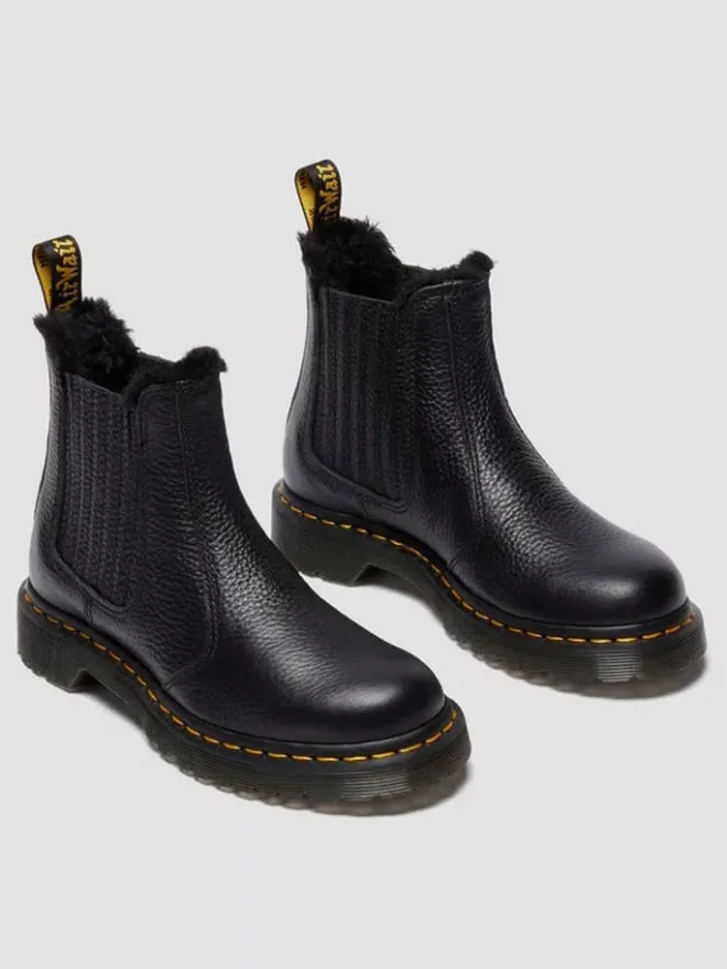 Dr. Martens Stiefeletten^Leder-Chelsea-Boots "2976 Leonore II" in Schwarz