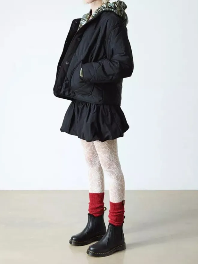Dr. Martens Stiefeletten^Leder-Chelsea-Boots "2976 Leonore II" in Schwarz