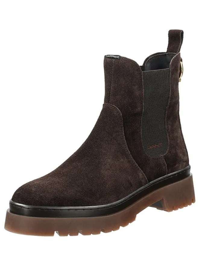 GANT Footwear Stiefeletten^Leder-Chelsea-Boots "Aligrey" in Braun