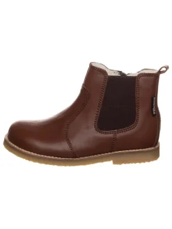Leder-Chelsea-Boots "Caja" in Braun>Bundgaard Clearance
