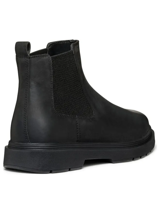 Leder-Chelsea-Boots "Calaita" in Schwarz>Geox Clearance