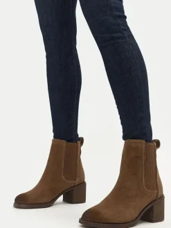 Clarks Stiefeletten^Leder-Chelsea-Boots 