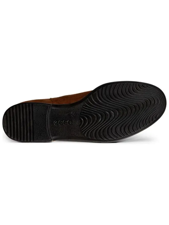 Leder-Chelsea-Boots "Classic" in Hellbraun>Ecco Clearance