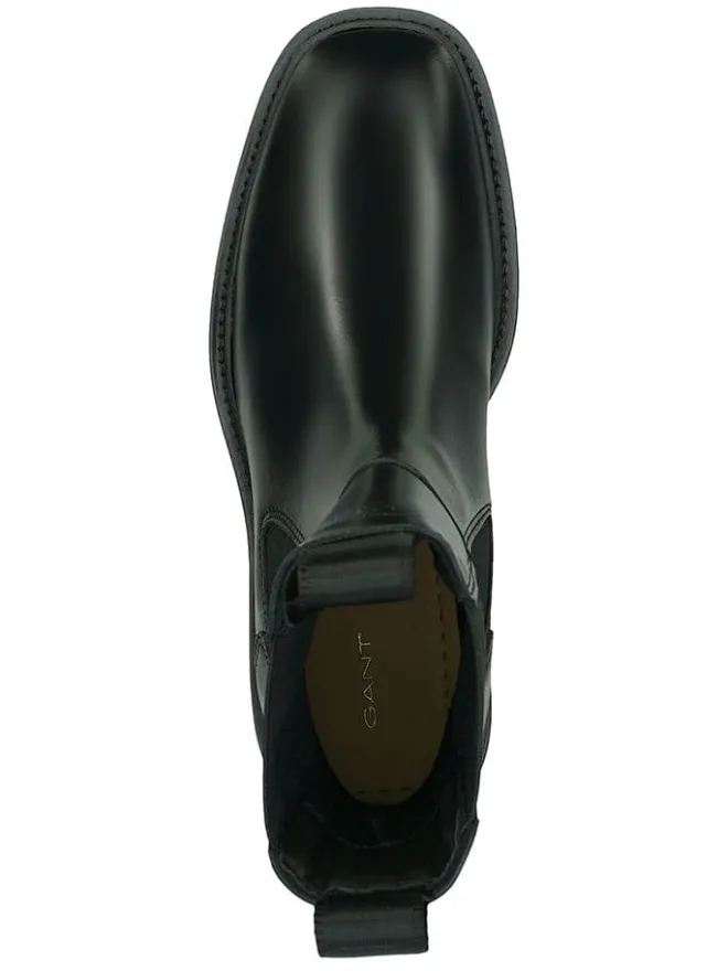 Gant Stiefeletten^Leder-Chelsea-Boots "Fallwi" in Schwarz