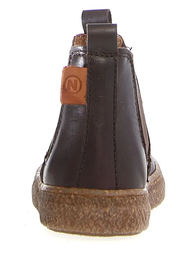 Naturino Stiefeletten·Chelsea Boots^Leder-Chelsea-Boots "Figus" in Dunkelbraun