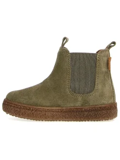Naturino Stiefeletten·Chelsea Boots^Leder-Chelsea-Boots "Figus" in Grün