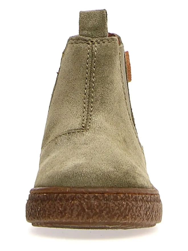 Naturino Stiefeletten·Chelsea Boots^Leder-Chelsea-Boots "Figus" in Grün