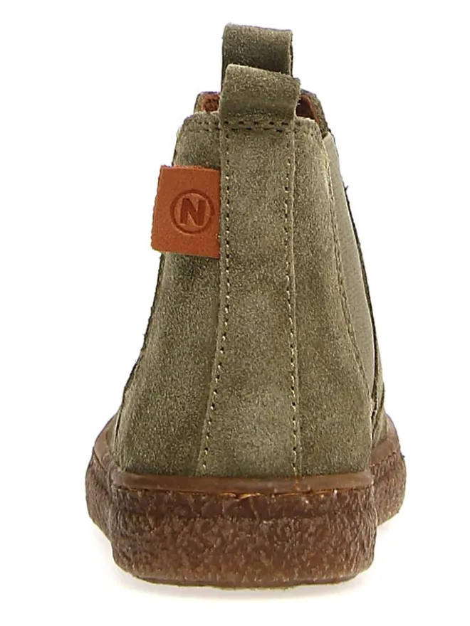 Naturino Stiefeletten·Chelsea Boots^Leder-Chelsea-Boots "Figus" in Grün