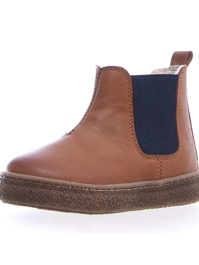 Leder-Chelsea-Boots "Filus" in Braun>Naturino