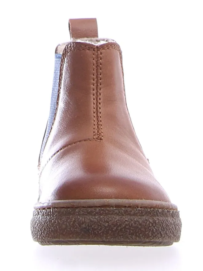 Leder-Chelsea-Boots "Filus" in Braun>Naturino
