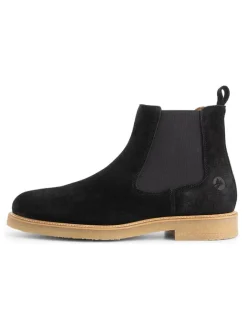 TRAVELIN' Stiefel & Boots^Leder-Chelsea-Boots "Fowley" in Schwarz