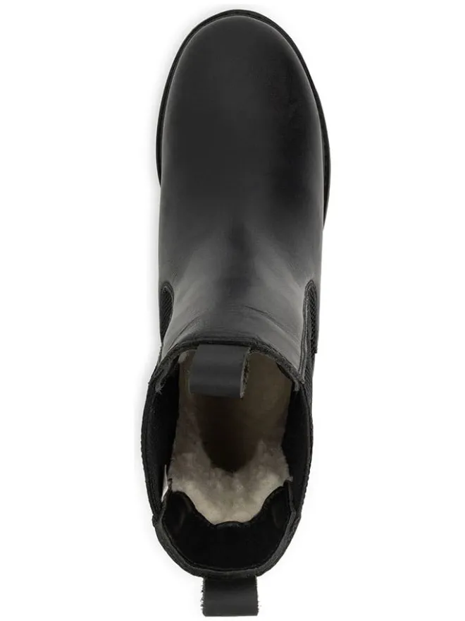 TRAVELIN' Stiefeletten^Leder-Chelsea-Boots "Herning" in Schwarz