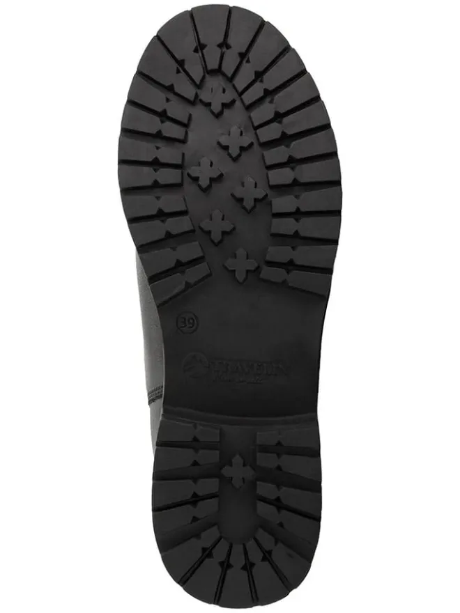 TRAVELIN' Stiefeletten^Leder-Chelsea-Boots "Herning" in Schwarz