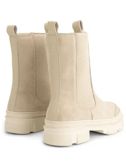 TRAVELIN' Stiefeletten^Leder-Chelsea-Boots in Beige