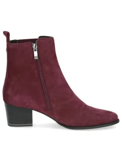 Leder-Chelsea-Boots in Bordeaux><noscript><img width=
