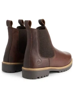 TRAVELIN' Stiefel & Boots^Leder-Chelsea-Boots in Braun