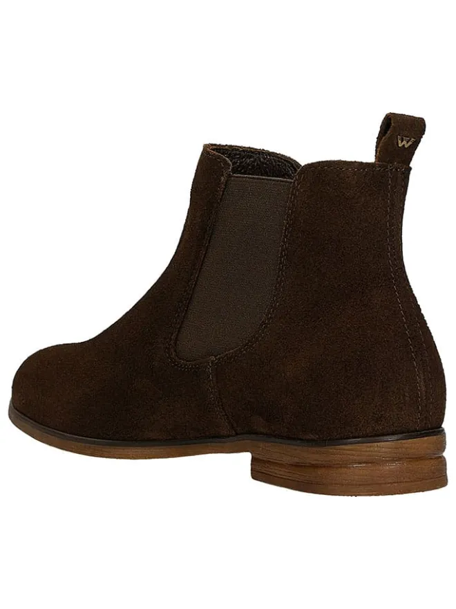 Wojas Stiefeletten^Leder-Chelsea-Boots in Braun