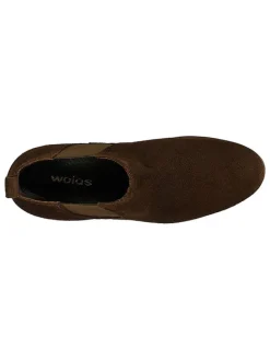 Wojas Stiefeletten^Leder-Chelsea-Boots in Braun