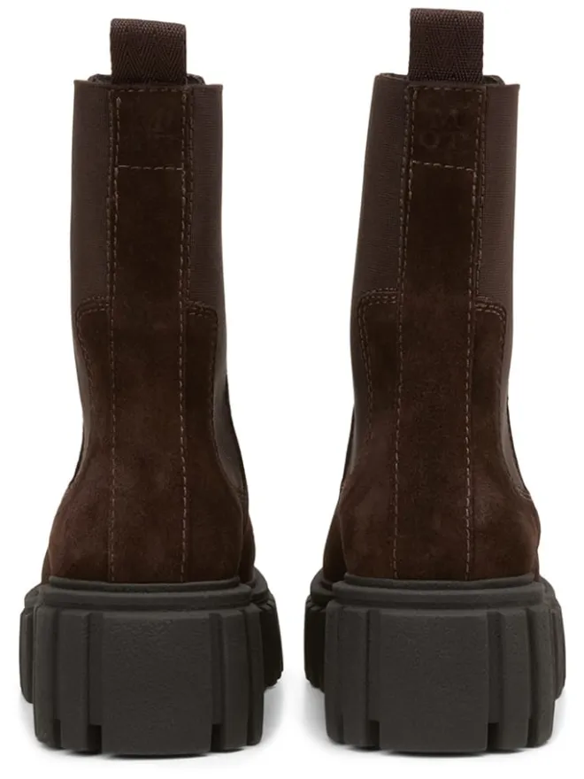 Marc O'Polo Shoes Stiefeletten^Leder-Chelsea-Boots in Braun