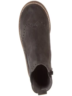 Leder-Chelsea-Boots in Braun><noscript><img width=
