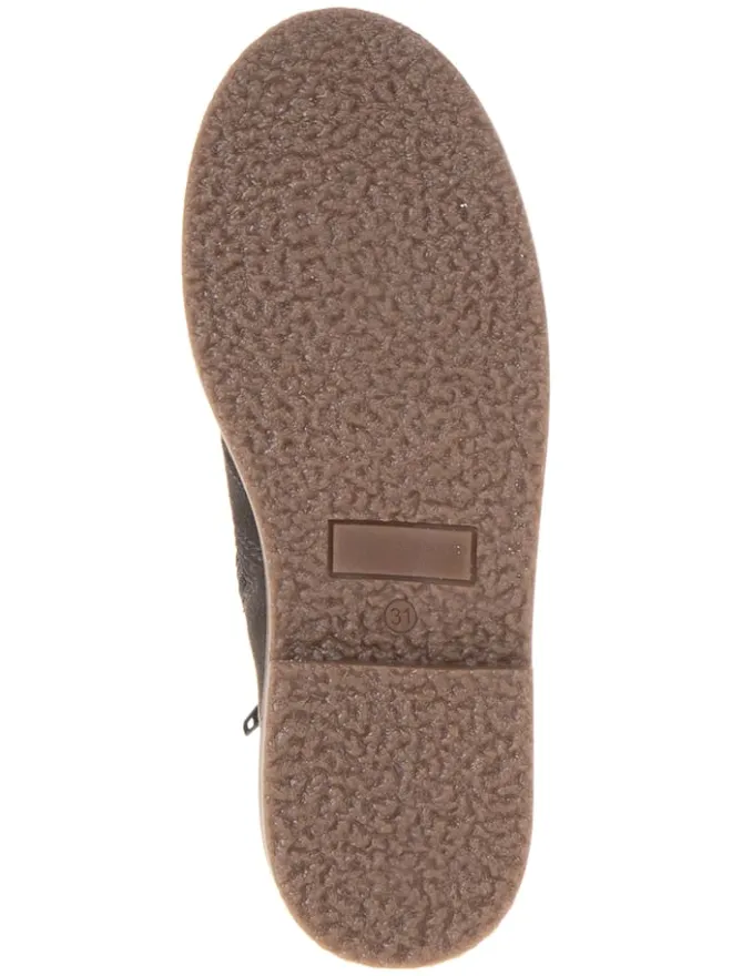 Leder-Chelsea-Boots in Braun>lamino Online
