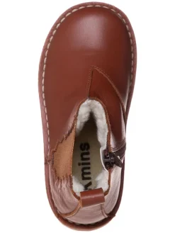 kmins Stiefeletten·Chelsea Boots^Leder-Chelsea-Boots in Braun