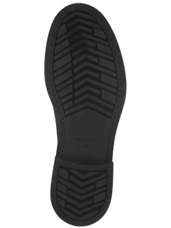 Leder-Chelsea-Boots in Braun><noscript><img width=