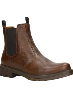 Leder-Chelsea-Boots in Braun>Wojas New