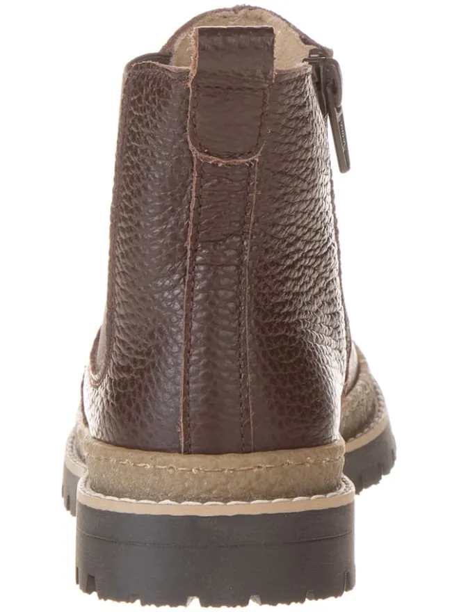 lamino Stiefeletten·Chelsea Boots^Leder-Chelsea-Boots in Braun