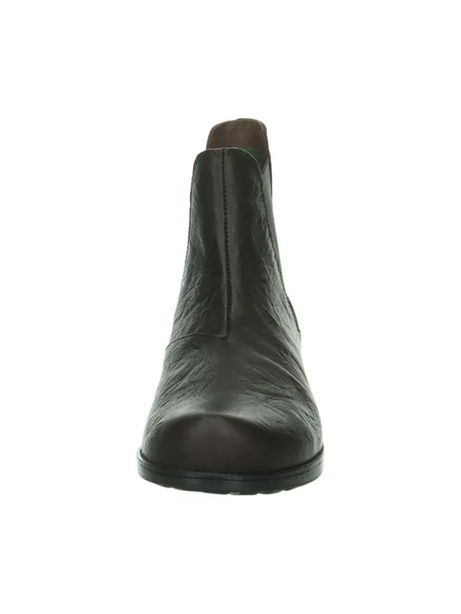 Think! Stiefeletten^Leder-Chelsea-Boots in Braun