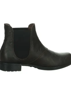 Think! Stiefeletten^Leder-Chelsea-Boots in Braun