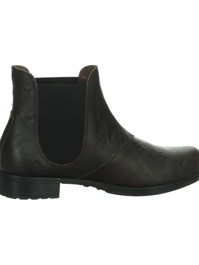 Think! Stiefeletten^Leder-Chelsea-Boots in Braun