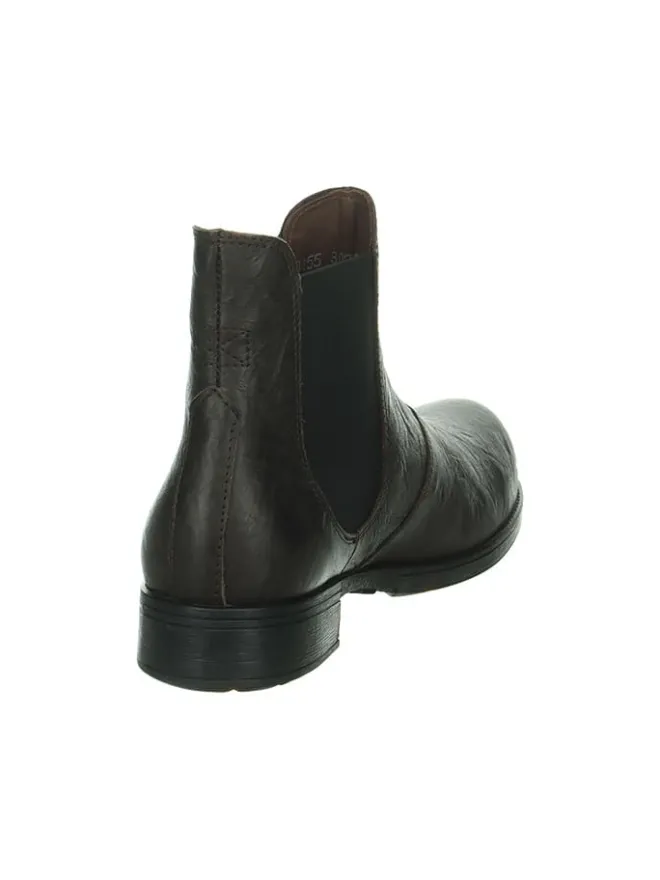 Think! Stiefeletten^Leder-Chelsea-Boots in Braun