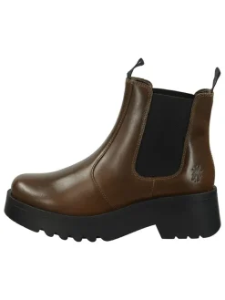 Leder-Chelsea-Boots in Braun>Fly London Best