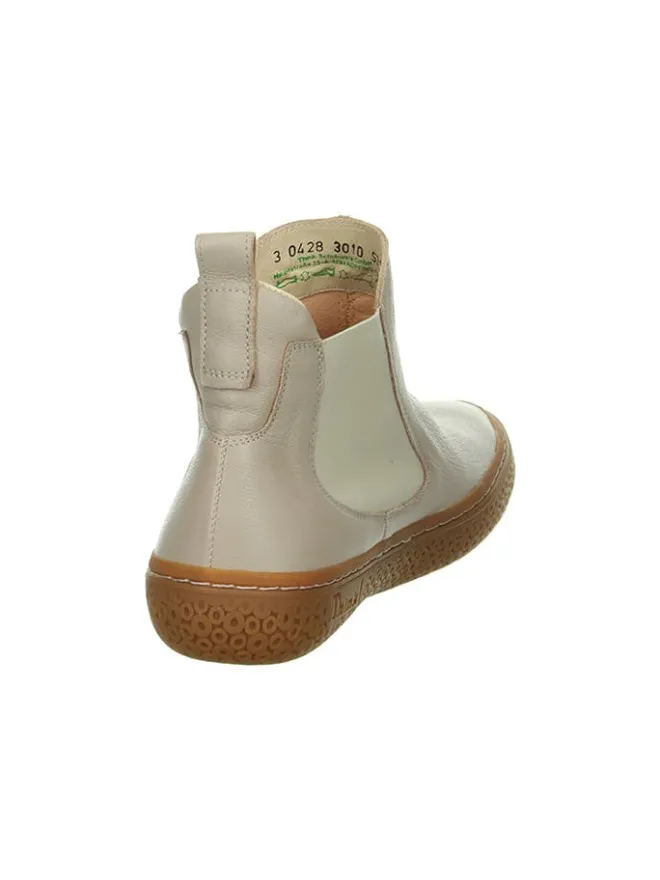 Think! Stiefeletten^Leder-Chelsea-Boots in Creme