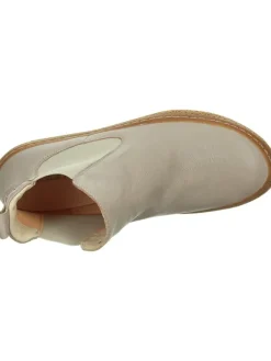 Think! Stiefeletten^Leder-Chelsea-Boots in Creme