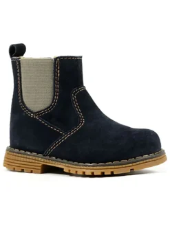 Richter Shoes Stiefeletten·Chelsea Boots^Leder-Chelsea-Boots in Dunkelblau