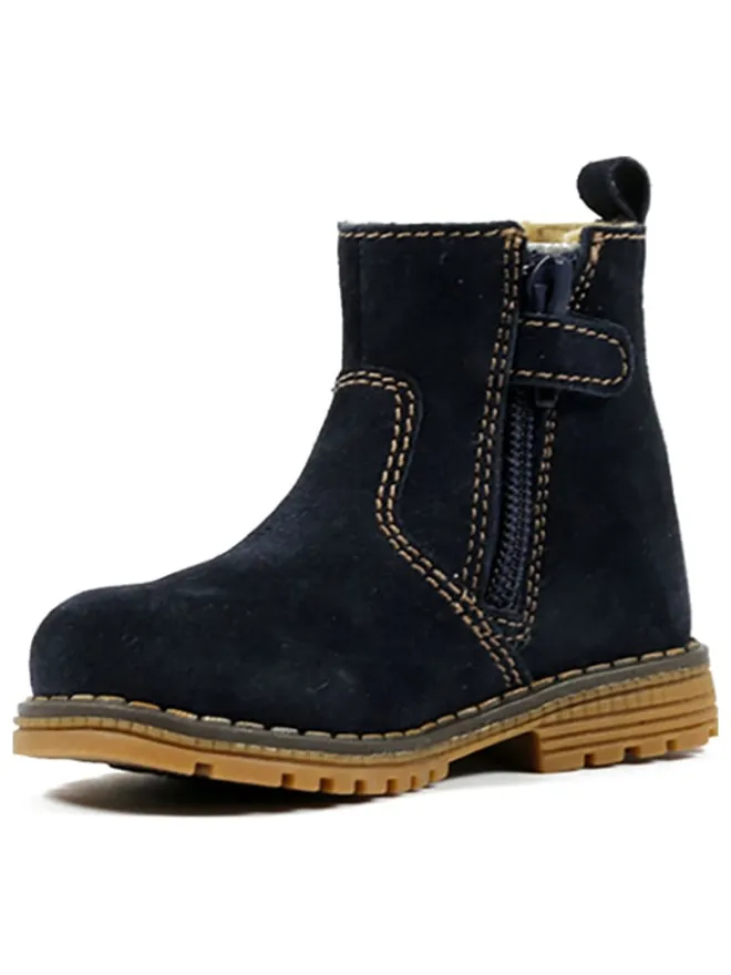 Richter Shoes Stiefeletten·Chelsea Boots^Leder-Chelsea-Boots in Dunkelblau