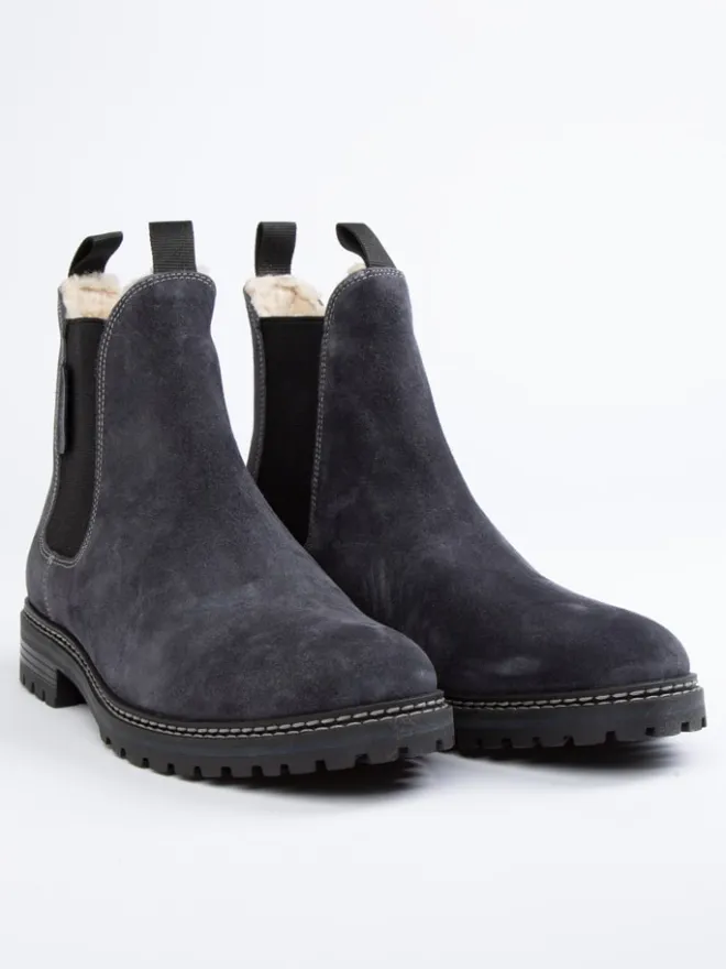 PAUL VESTERBRO Stiefel & Boots^Leder-Chelsea-Boots in Dunkelblau