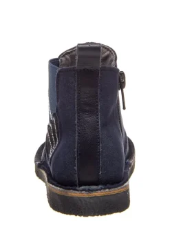 kmins Stiefeletten·Chelsea Boots^Leder-Chelsea-Boots in Dunkelblau